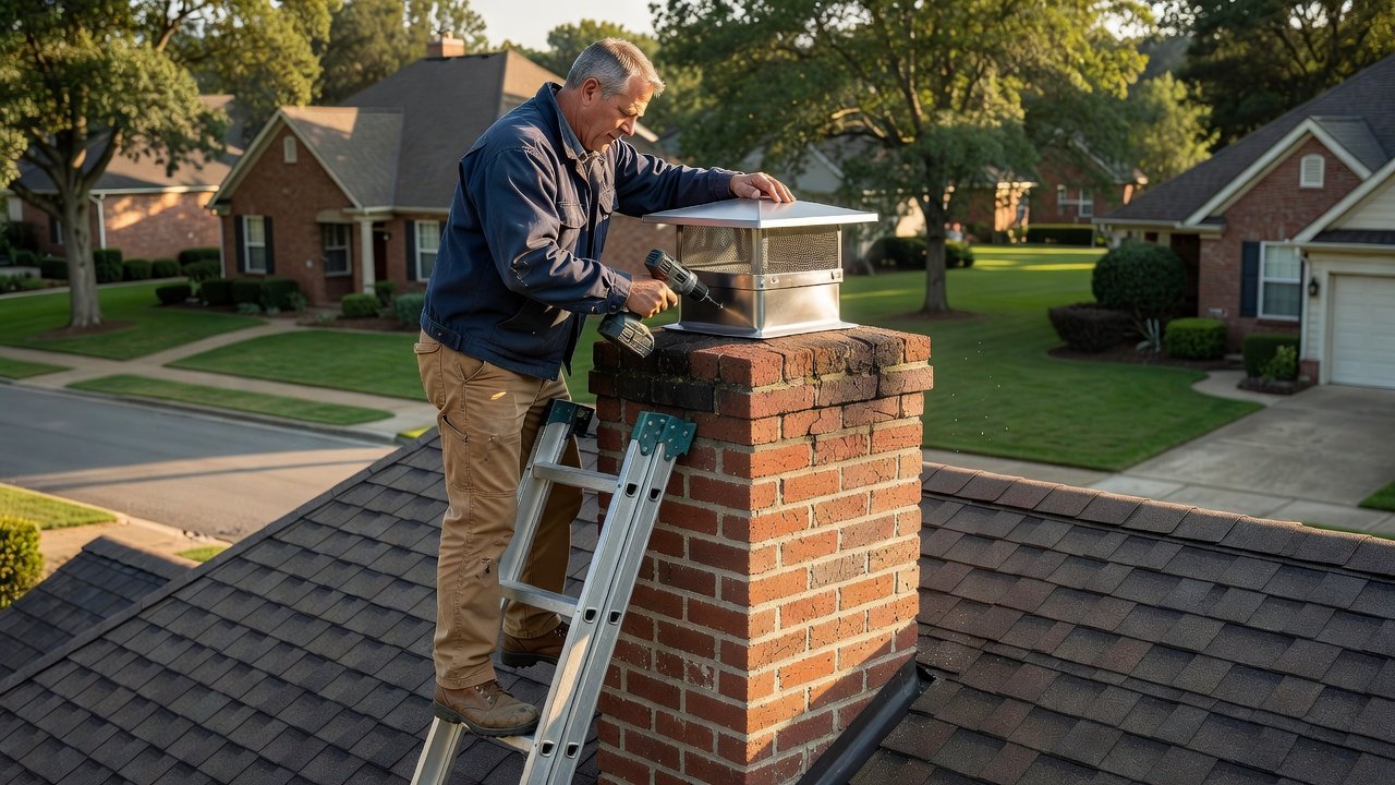 What Most Homeowners in Deer Park Get Wrong About Chimney Cap Installation