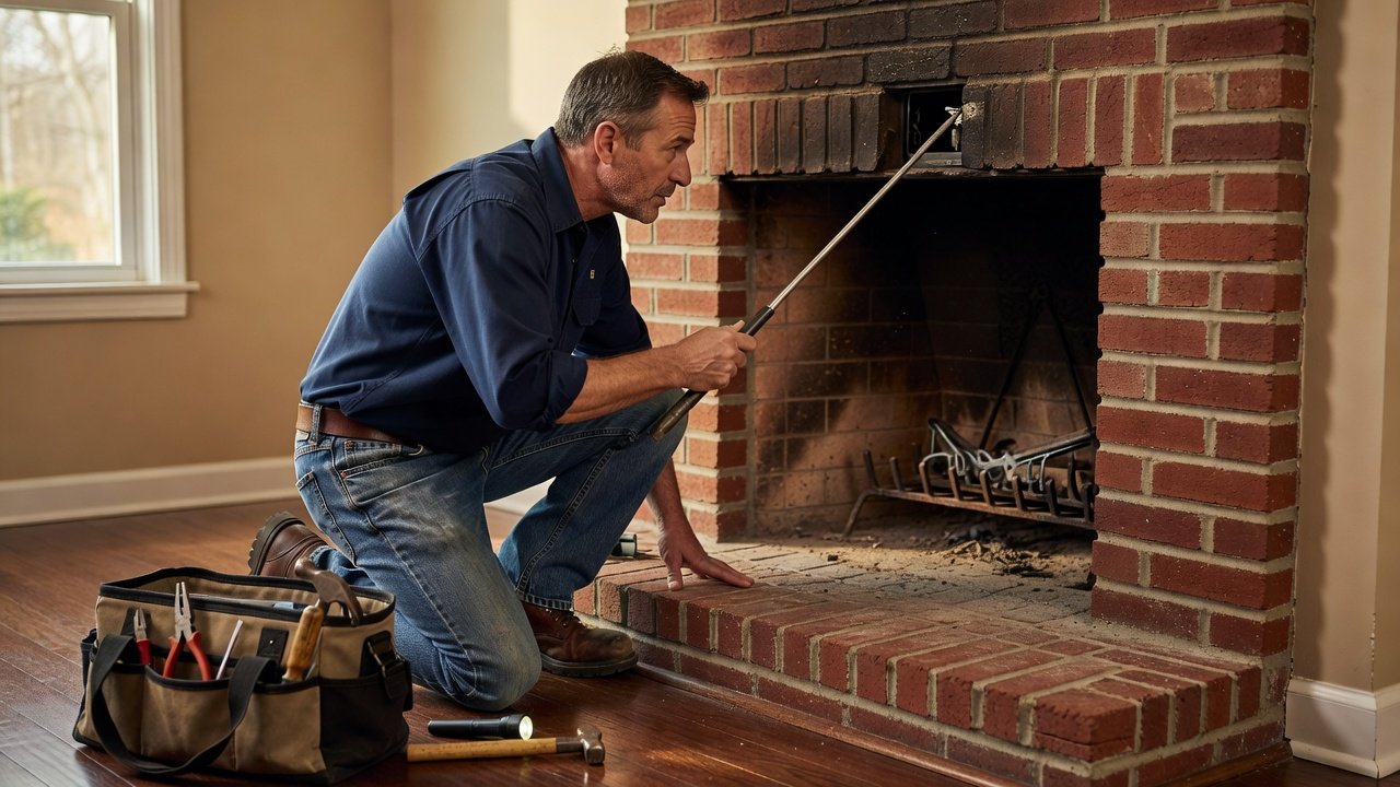 How to Diagnose and Fix a Stuck or Broken Chimney Damper in Deer Park and Wyandanch