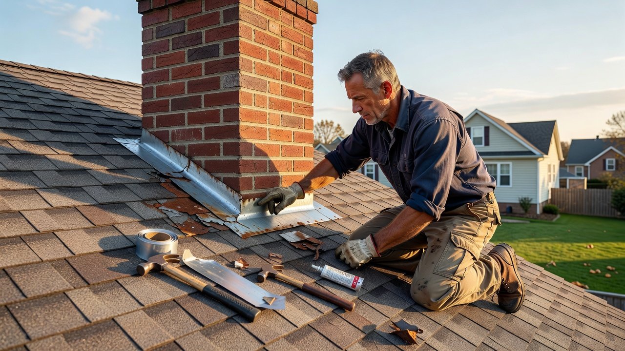 Chimney Flashing Repair in Deer Park, NY: What's Actually Wrong and What It Costs to Fix It