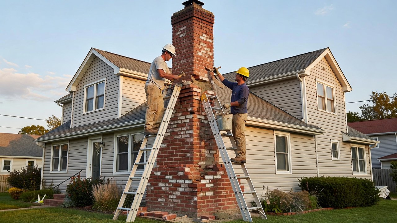 Chimney Masonry Repair in Deer Park and East Farmingdale: What the Job Actually Involves