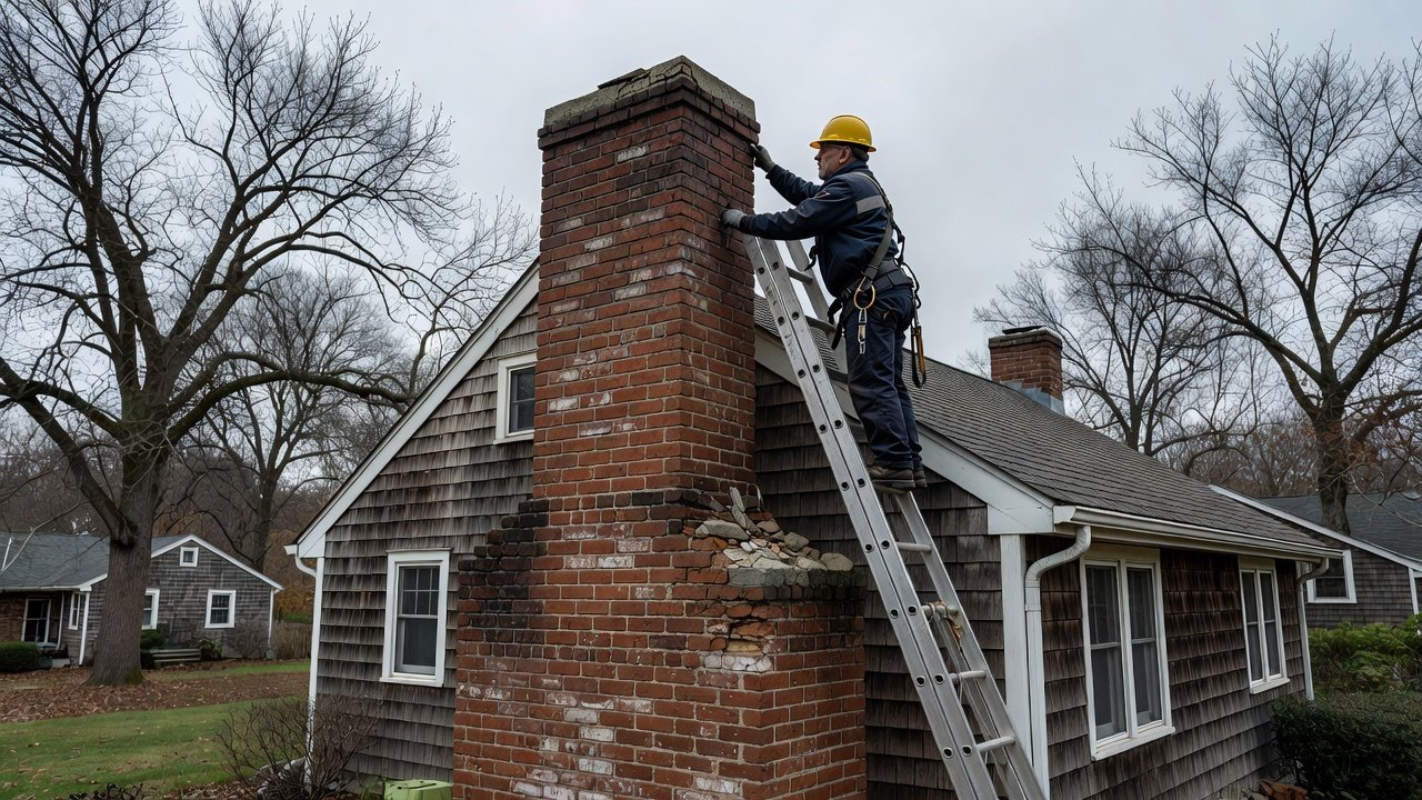 Chimney Repair in Deer Park — Stop Small Cracks From Becoming Costly Disasters